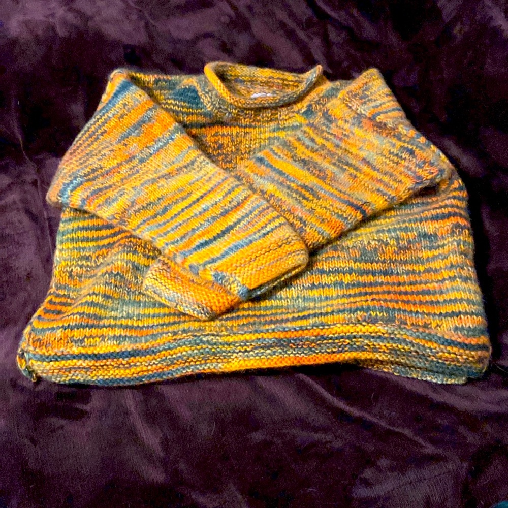 100% wool Inca sweater